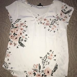Dynamite Floral polyester top
